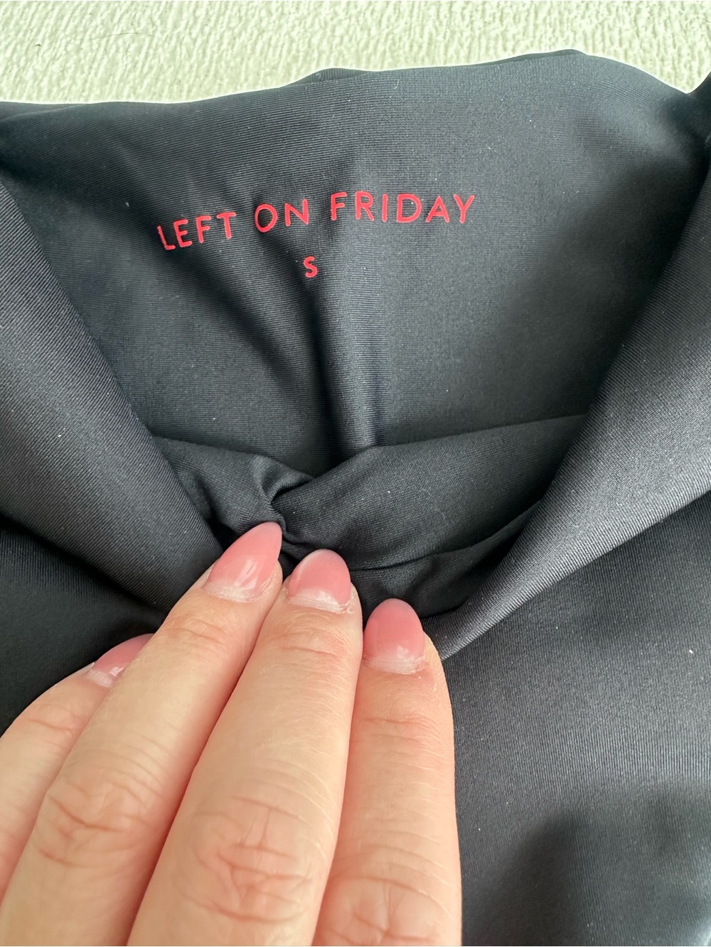 EUC LEFT ON FRIDAY - Jet / Black Throwback Bottoms, Small - Picture 5 of 6